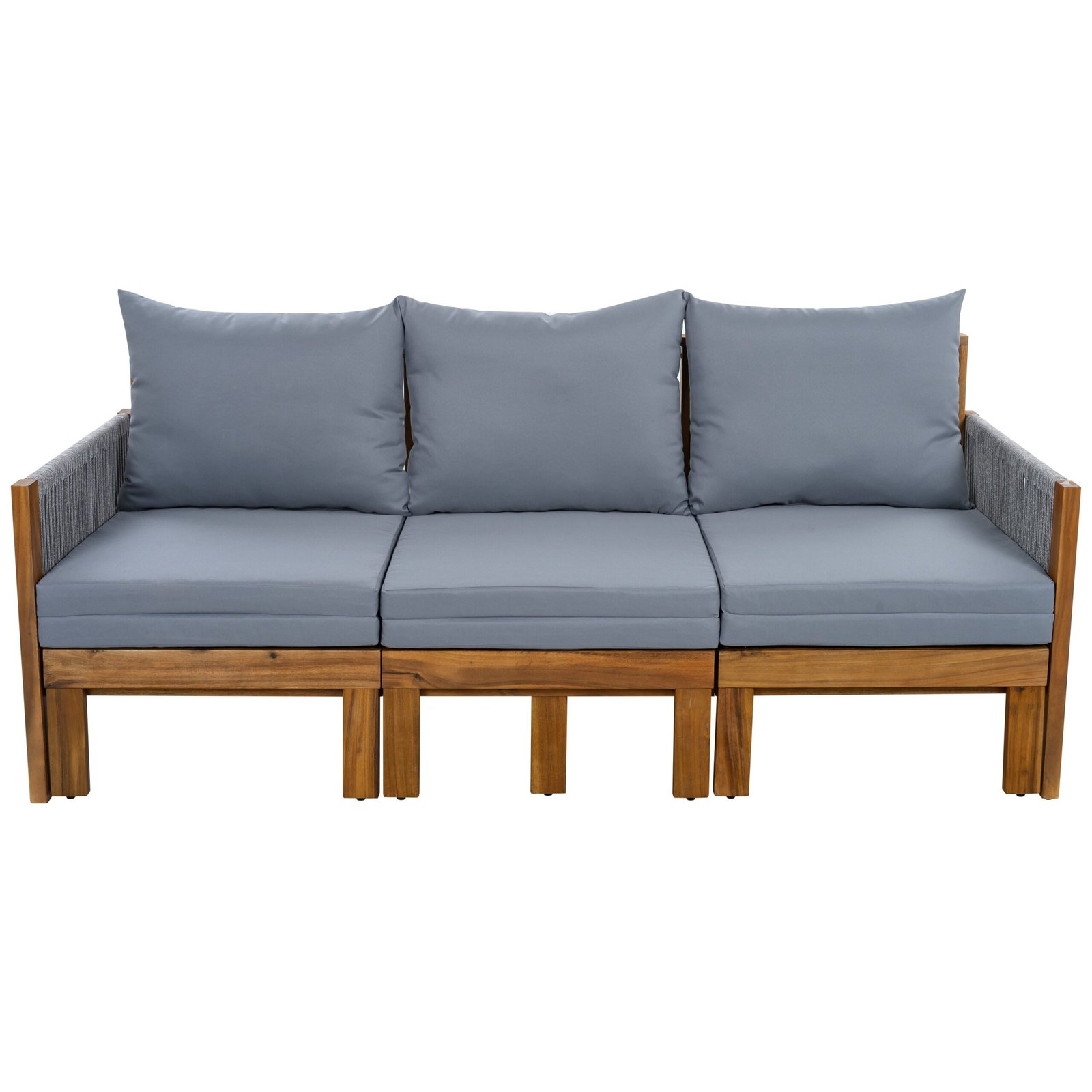 3-in-1 Outdoor Daybed & Patio Sofa with Pull-Out Sleeper by Leisure Zone - Image 24