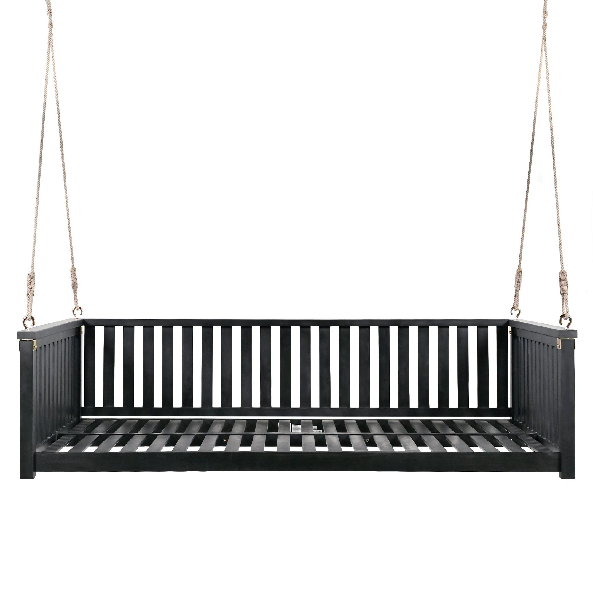 Minimalist Twin Size Garden Swing Bed by Leisure Zone - Image 13