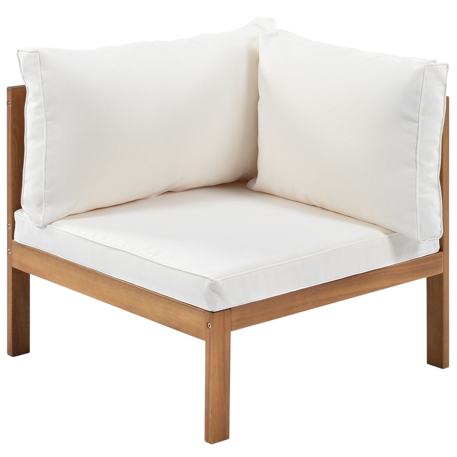 Acacia L-Shape Outdoor Conversation Set by Leisure Zone - Image 8