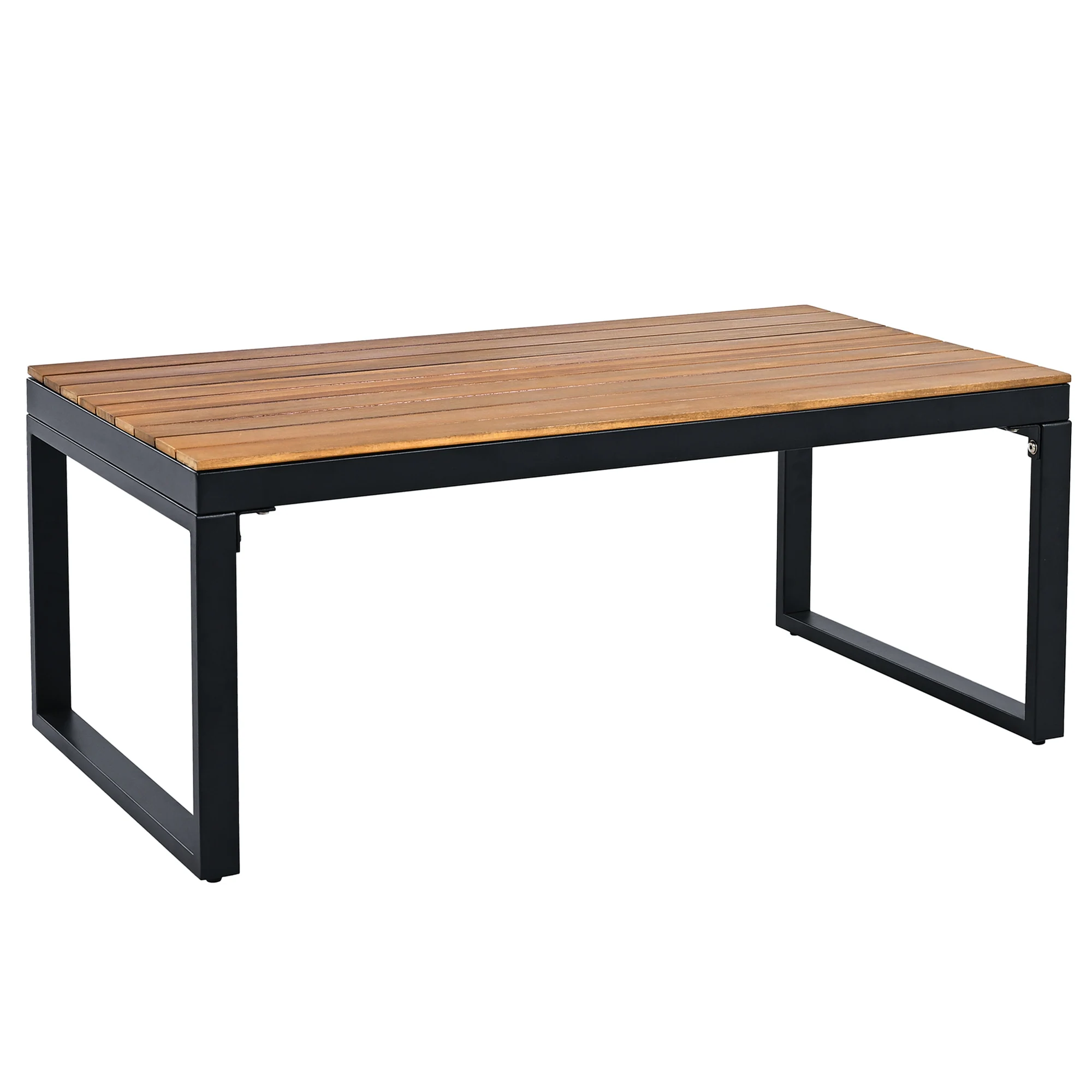 4-Piece Outdoor Patio Conversation Set with A Coffee Table by Leisure Zone - Image 8