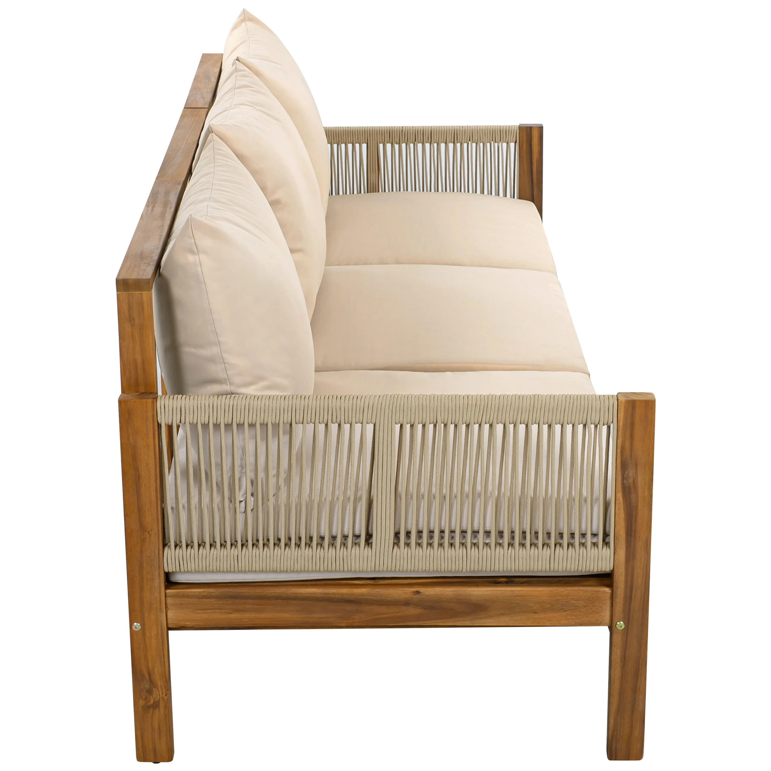 3-in-1 Outdoor Daybed & Patio Sofa with Pull-Out Sleeper by Leisure Zone - Image 17