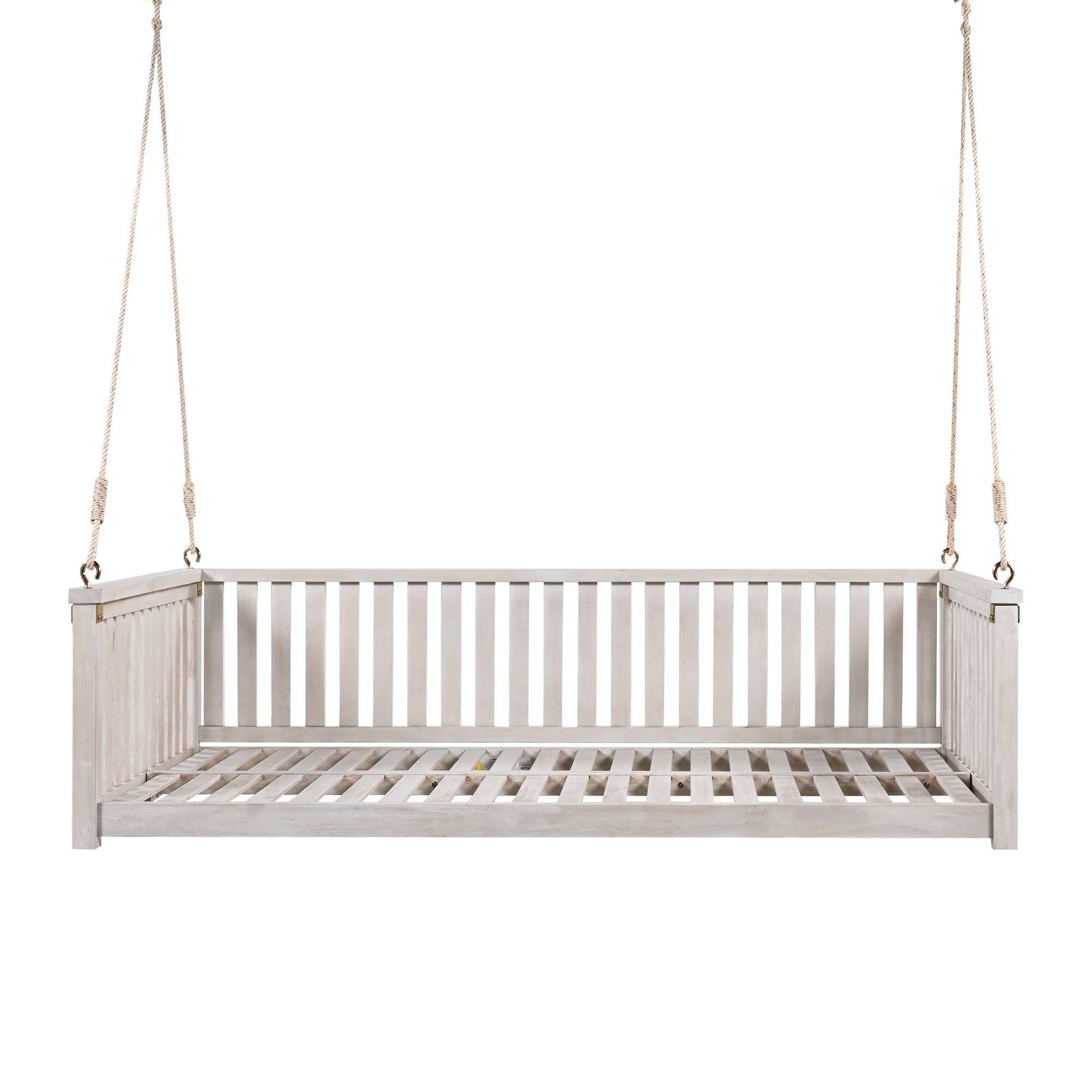 Minimalist Twin Size Garden Swing Bed by Leisure Zone - Image 5