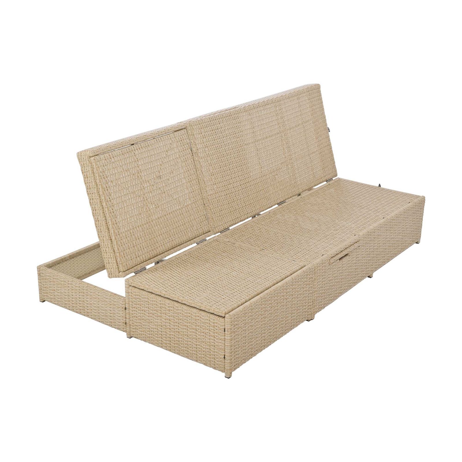 Luxury Adjustable Double Chaise Lounge by Leisure Zone - Image 4