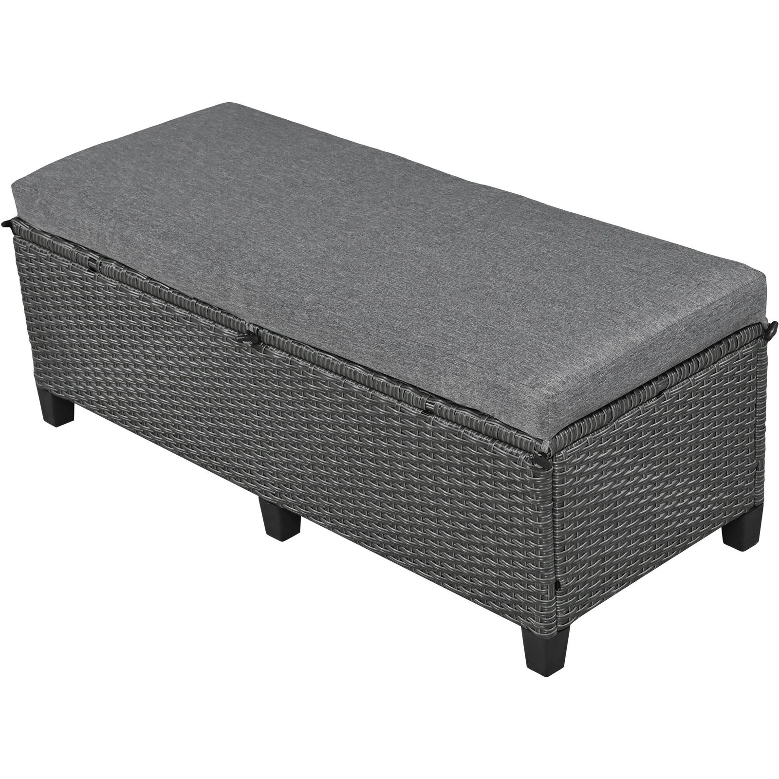 5-Piece L-Shaped Garden Furniture with Extendable Side Tables & Dining Table by Leisure Zone - Image 17