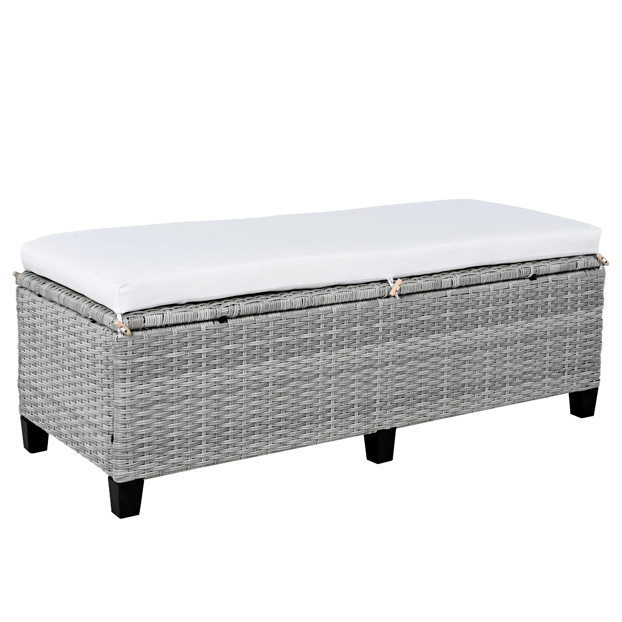5-Piece L-Shaped Garden Furniture with Extendable Side Tables & Dining Table by Leisure Zone - Image 9