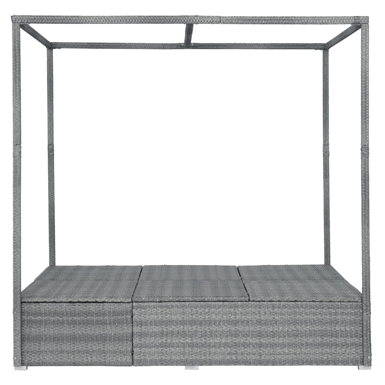 Adjustable Outdoor Sun Lounger with Canopy by Leisure Zone - Image 27