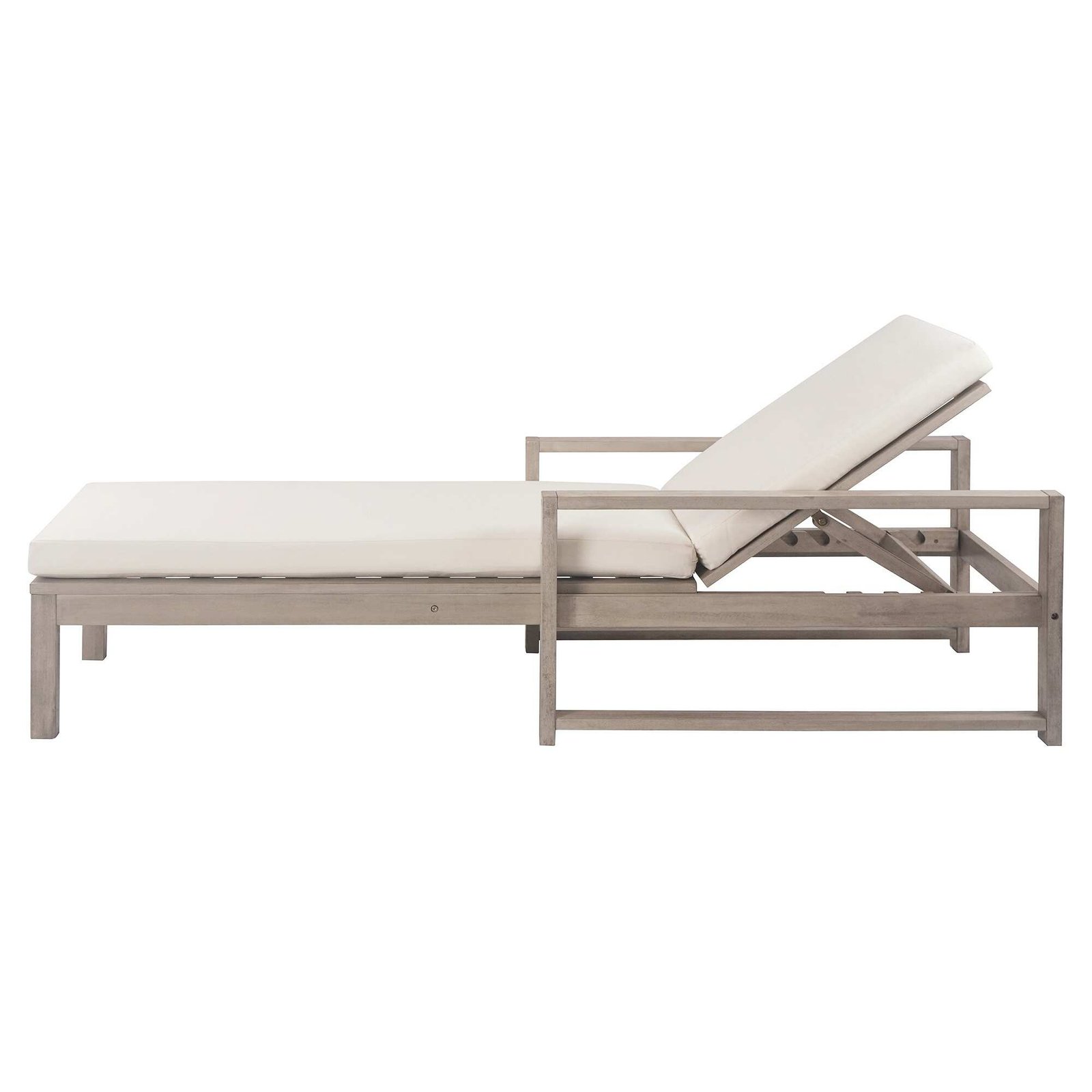 Outdoor Lounge Chair with 5-Position Adjustable Backrest by Leisure Zone - Image 16