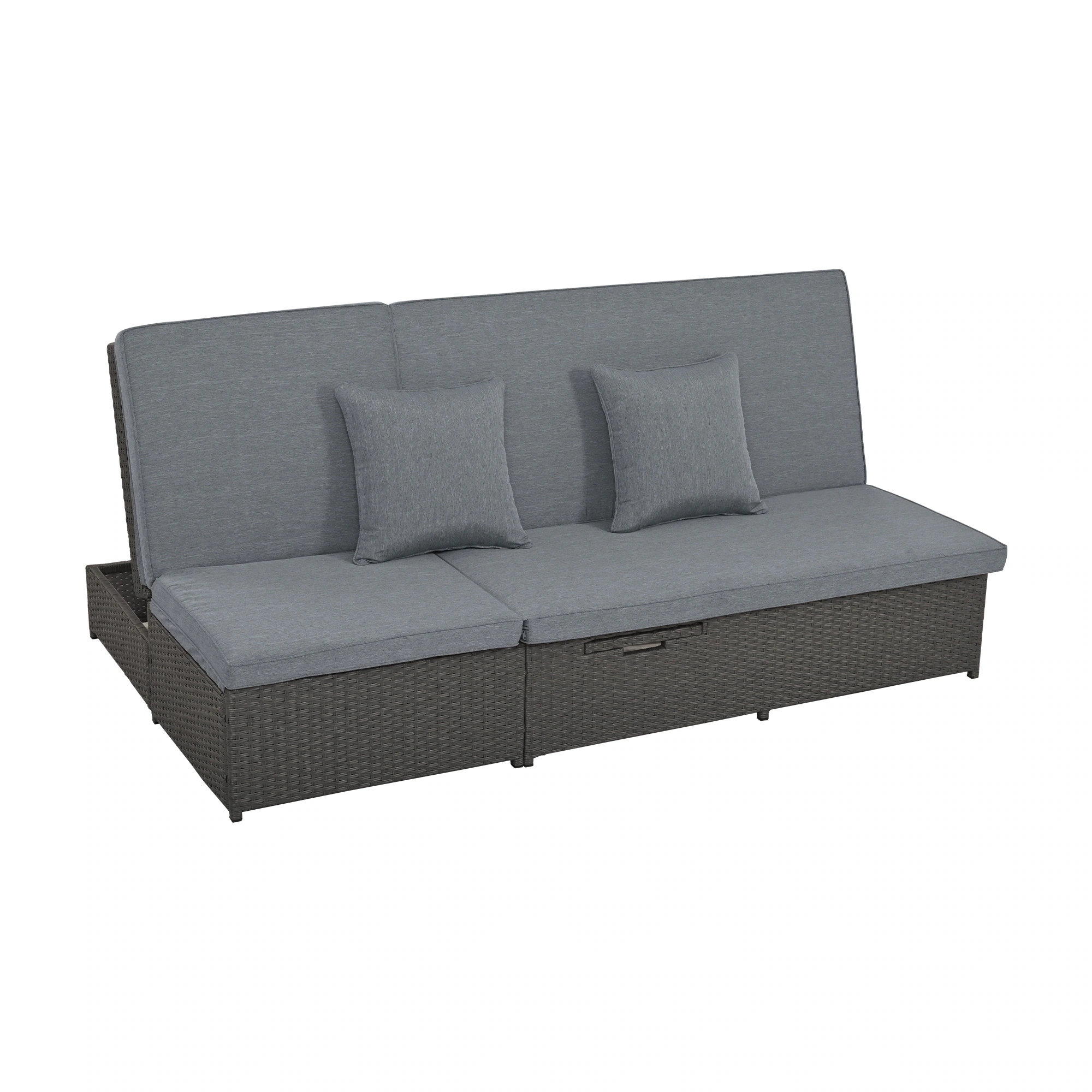 Luxury Adjustable Double Chaise Lounge by Leisure Zone - Image 12