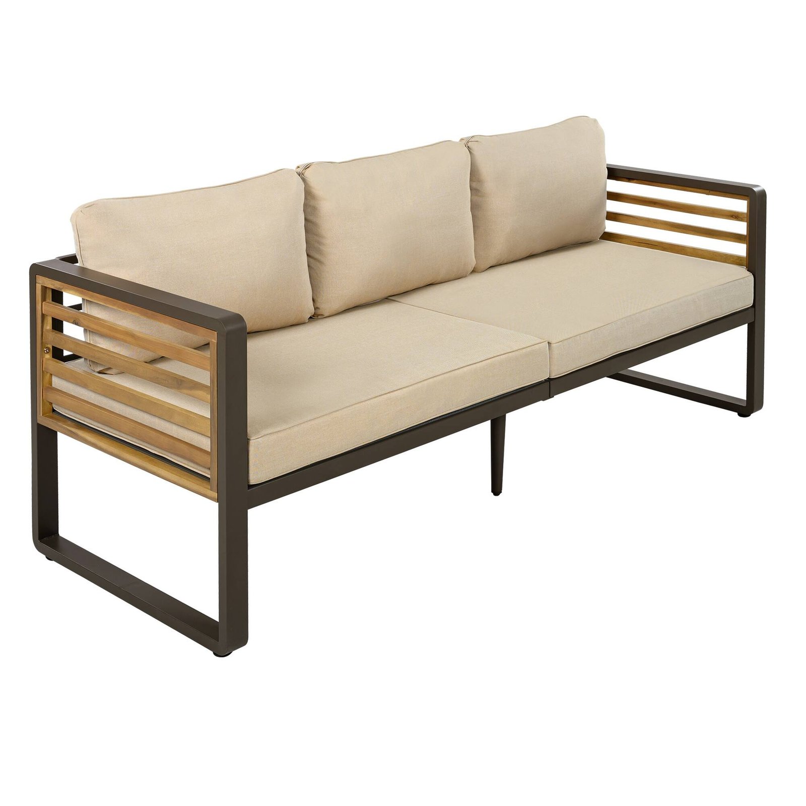 4-Piece Outdoor Conversation Set with Removable Cushions by Leisure Zone - Image 20