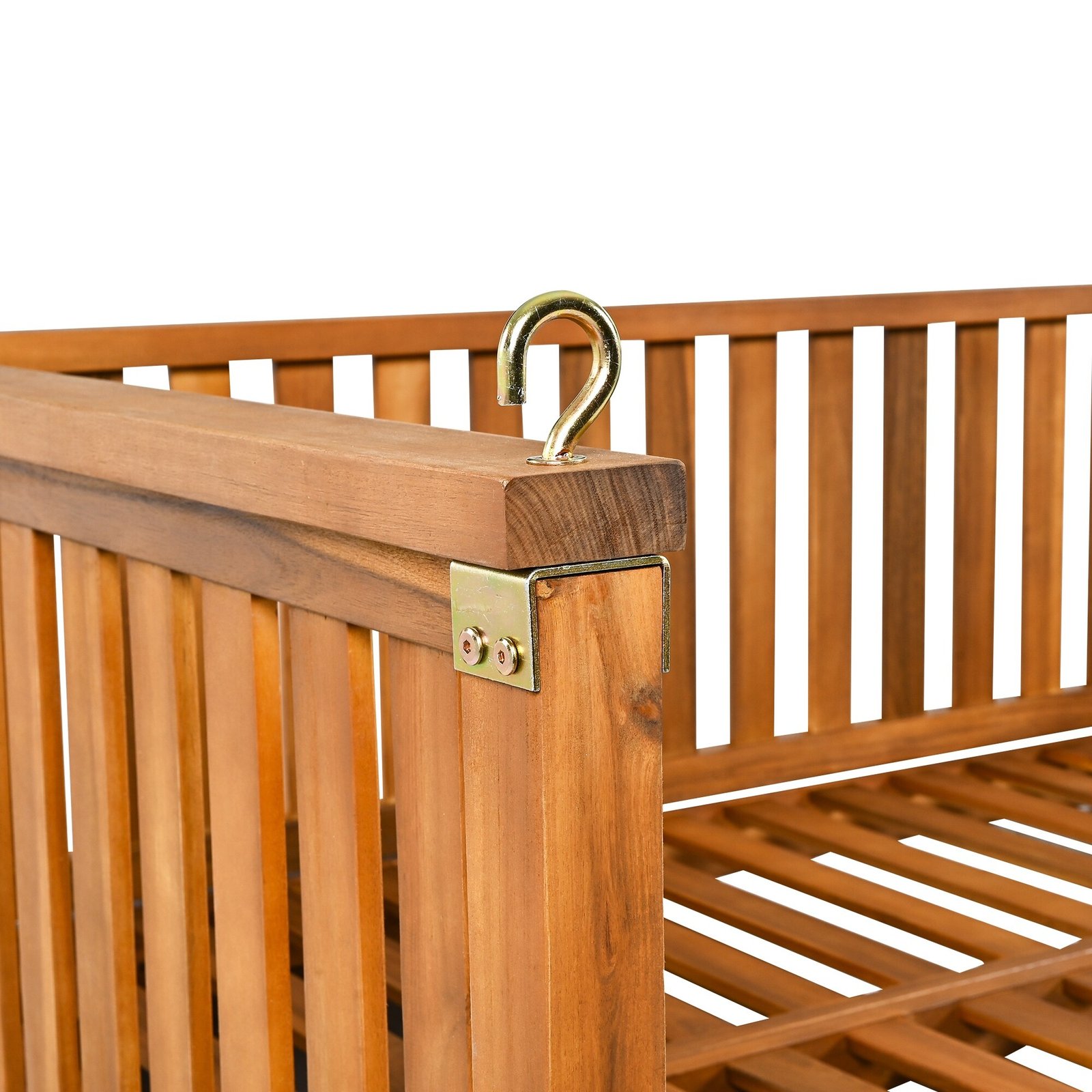 Minimalist Twin Size Garden Swing Bed by Leisure Zone - Image 25