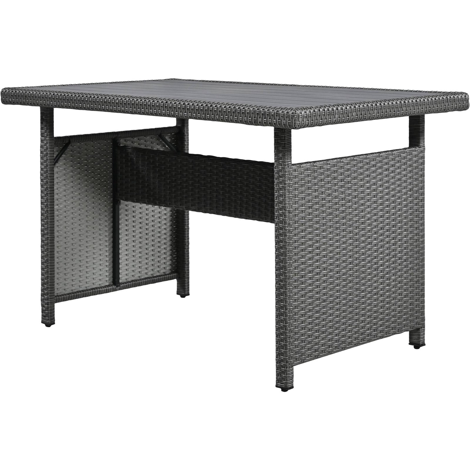5-Piece L-Shaped Garden Furniture with Extendable Side Tables & Dining Table by Leisure Zone - Image 16