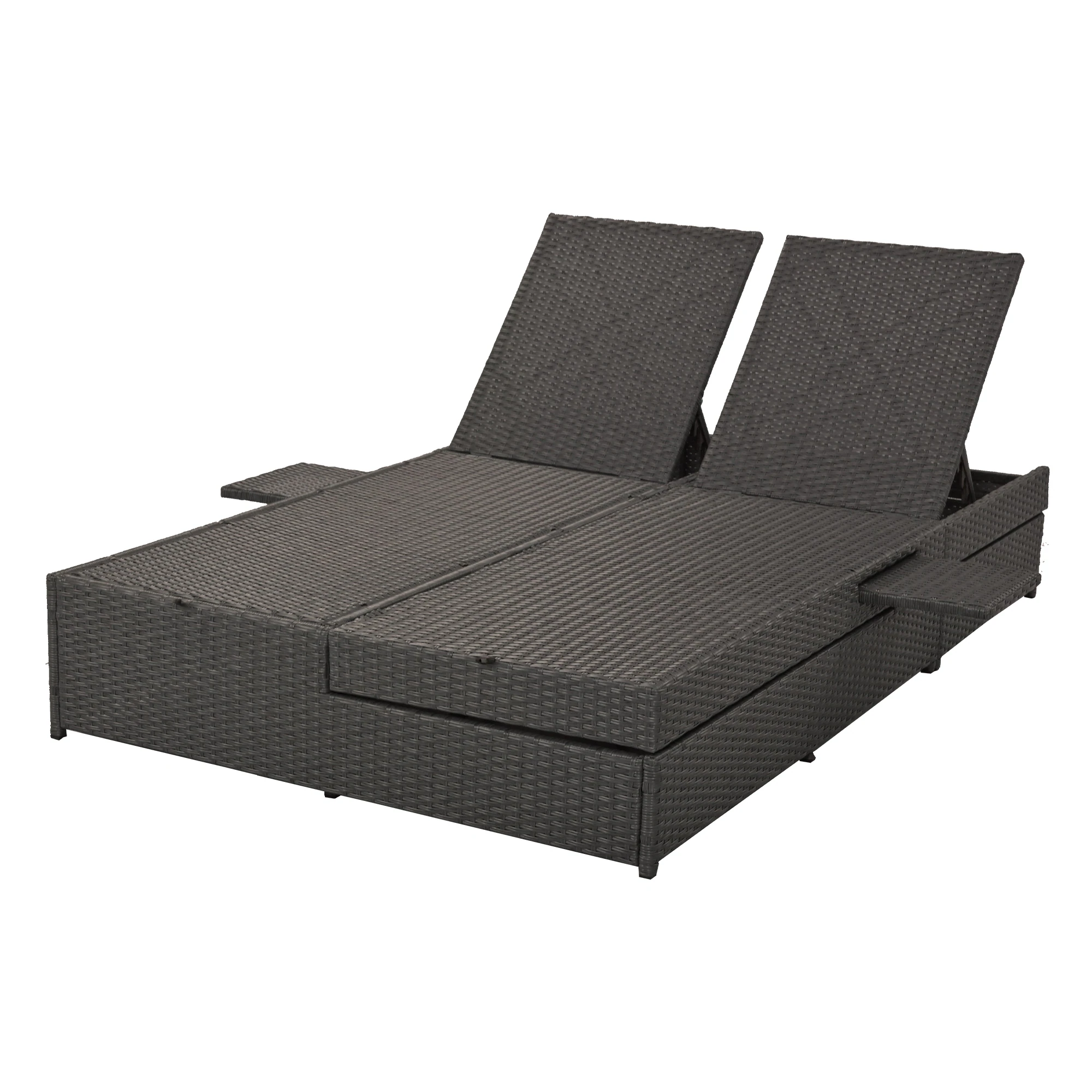 Luxury Adjustable Double Chaise Lounge by Leisure Zone - Image 10