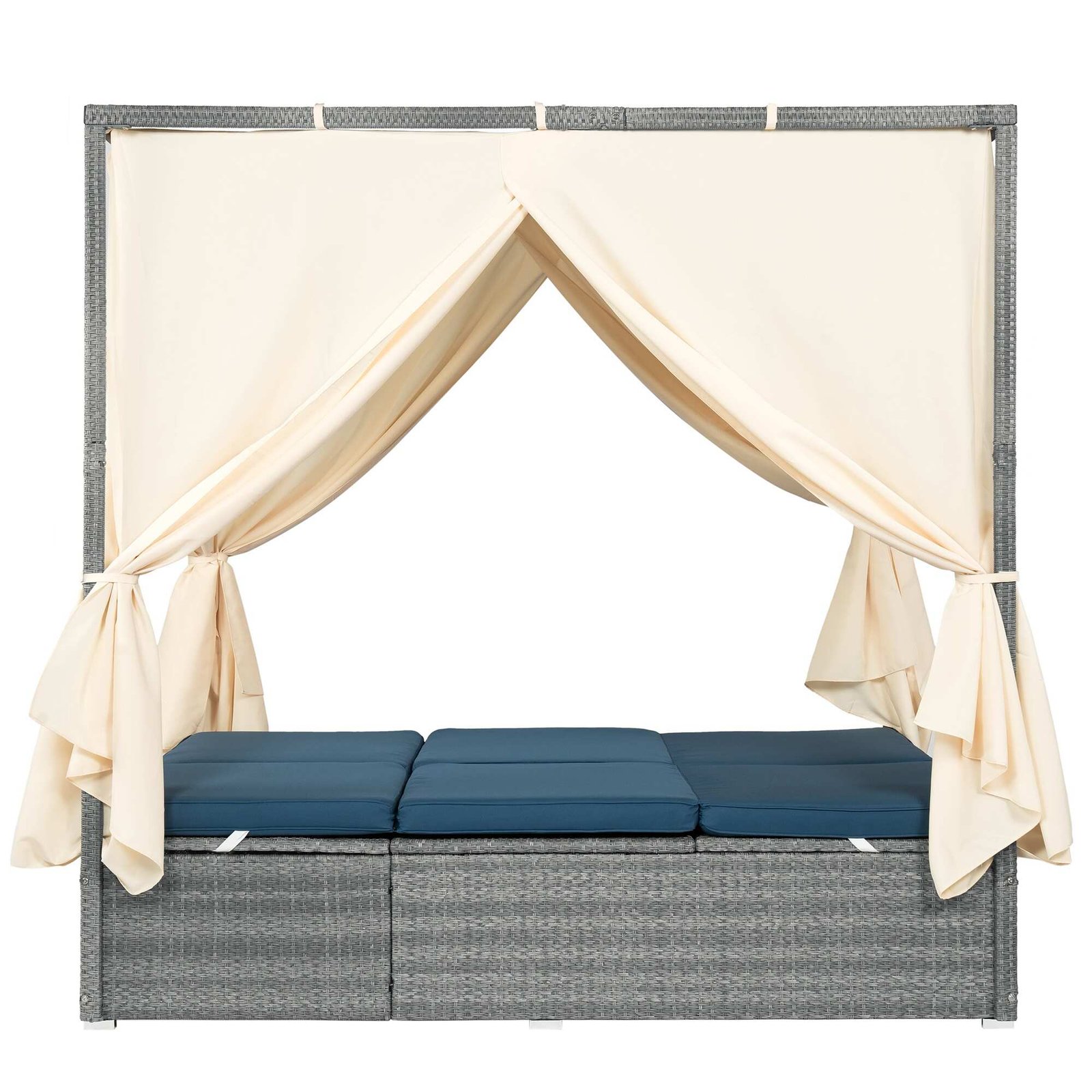 Adjustable Outdoor Sun Lounger with Canopy by Leisure Zone - Image 14