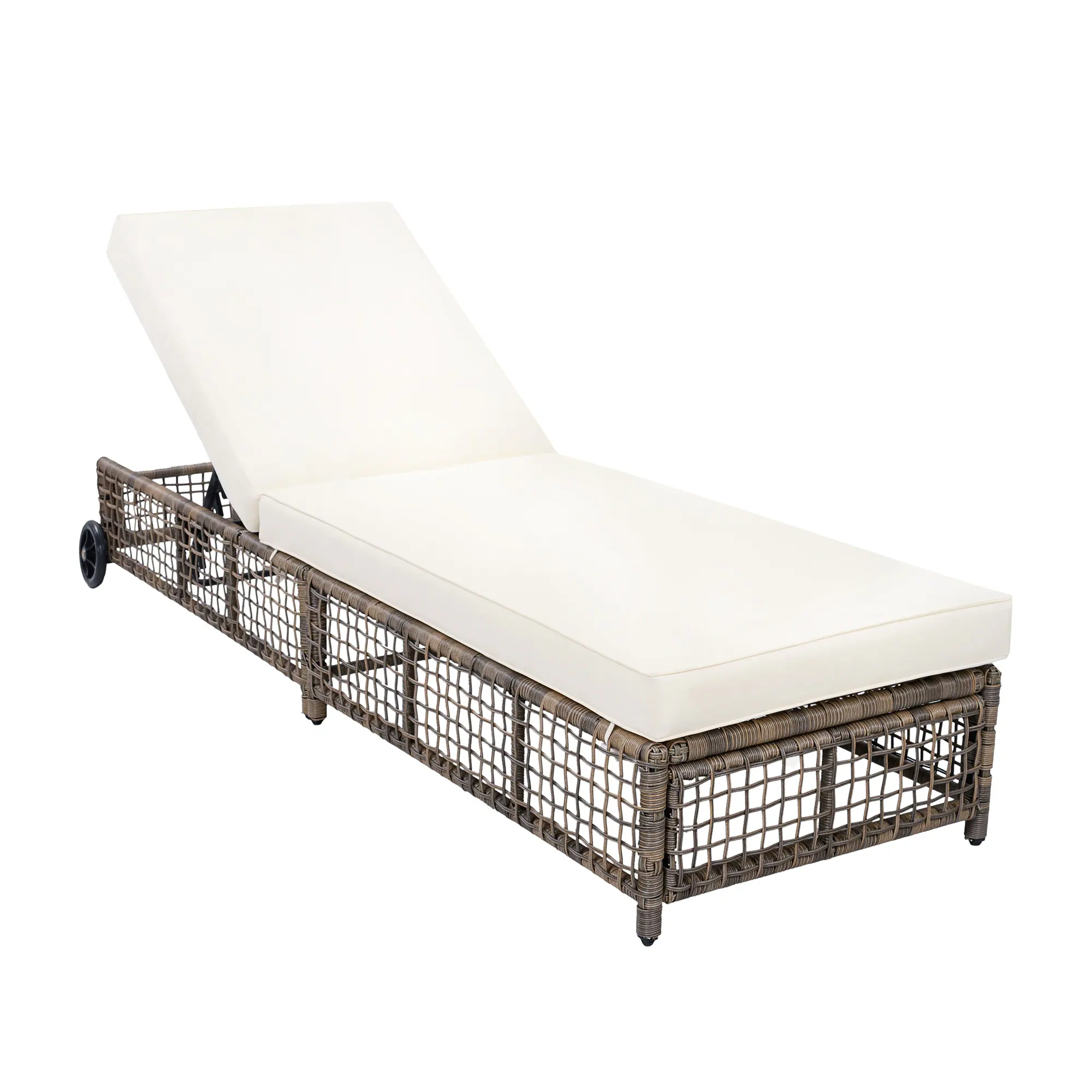 Luxurious Rattan Outdoor Lounge Chair Set of 2 by Leisure Zone - Image 21