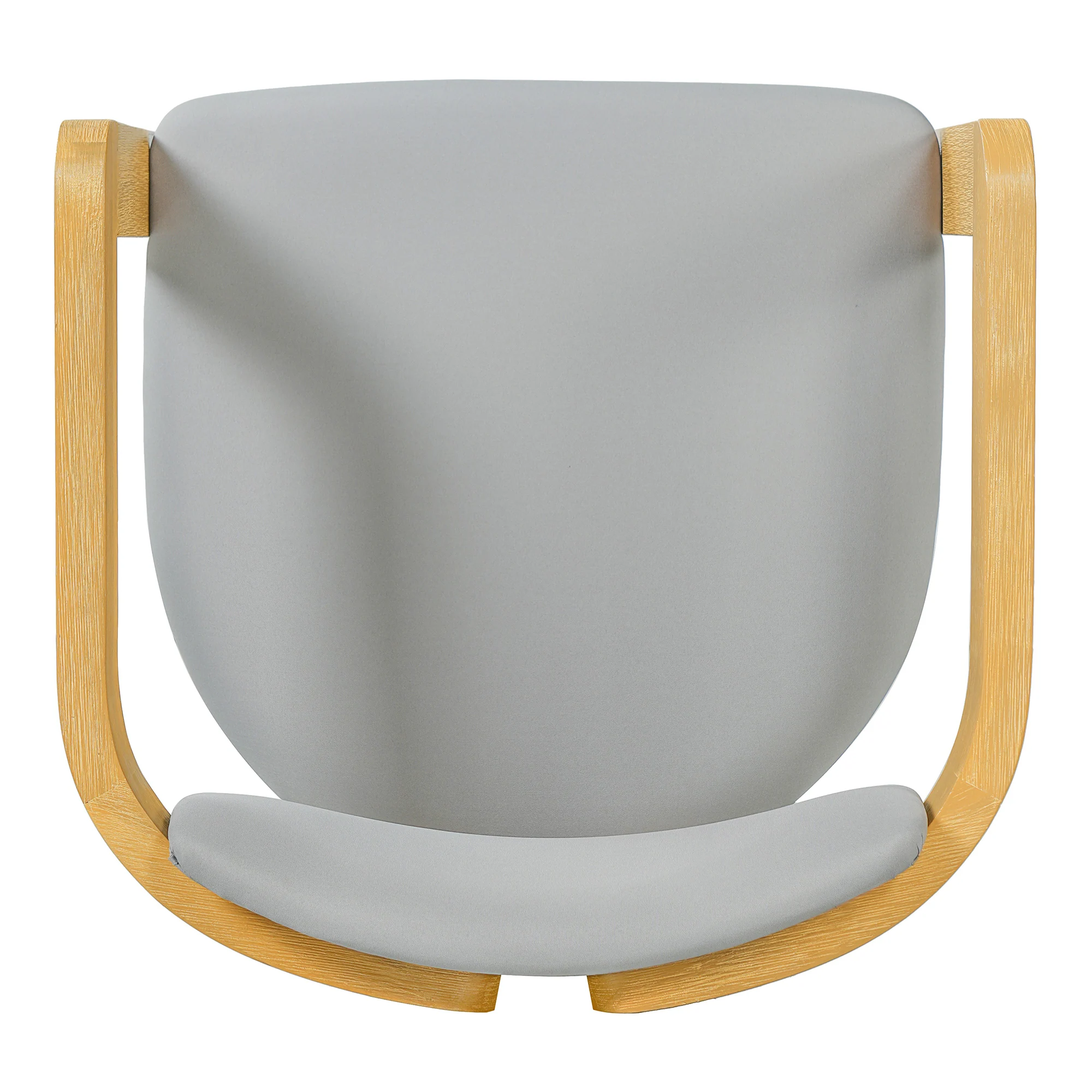 Set of 2 Outdoor Acacia Barrel Dining Chairs with Cushioned Wraparound Back by Leisure Zone - Image 17