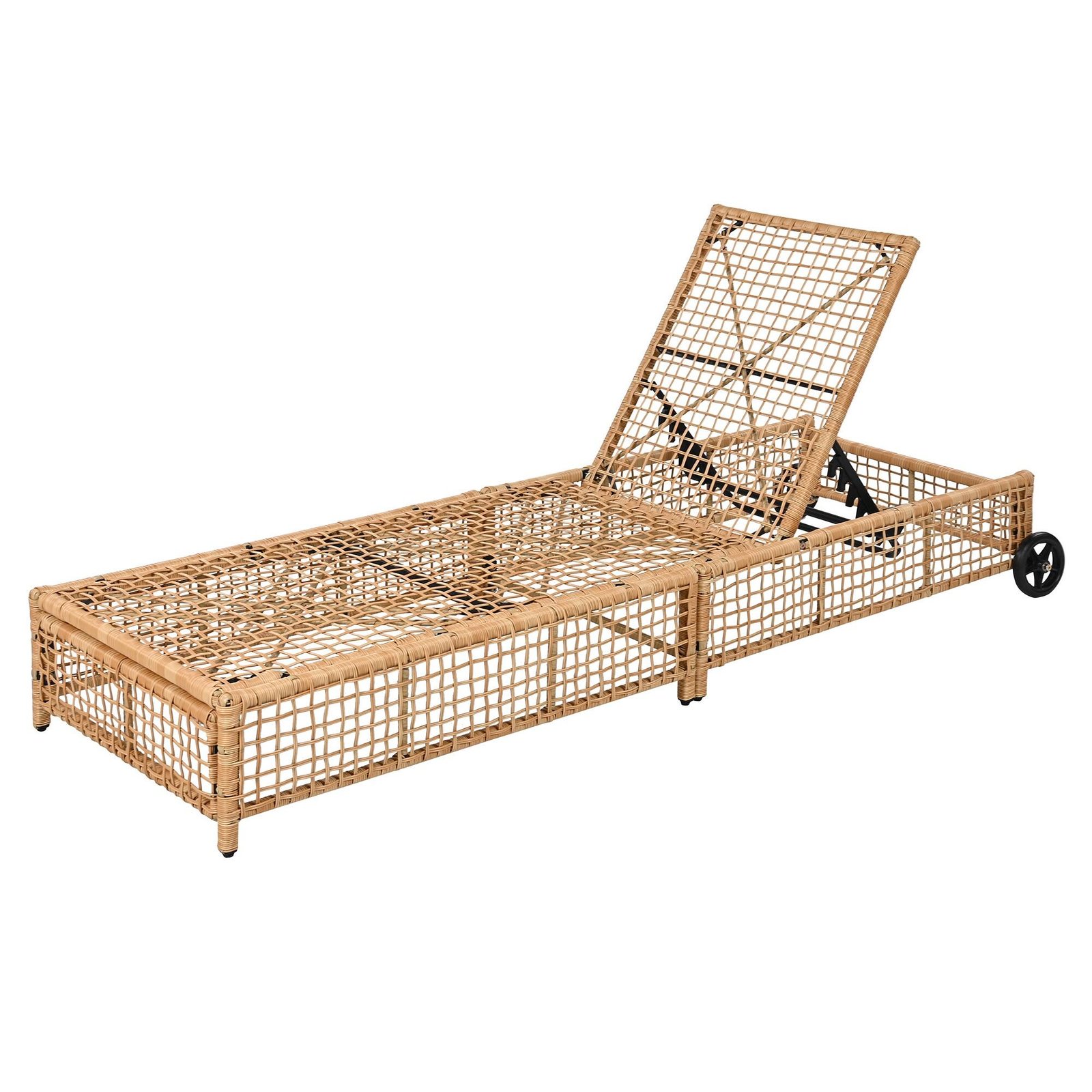 Luxurious Rattan Outdoor Lounge Chair Set of 2 by Leisure Zone - Image 5