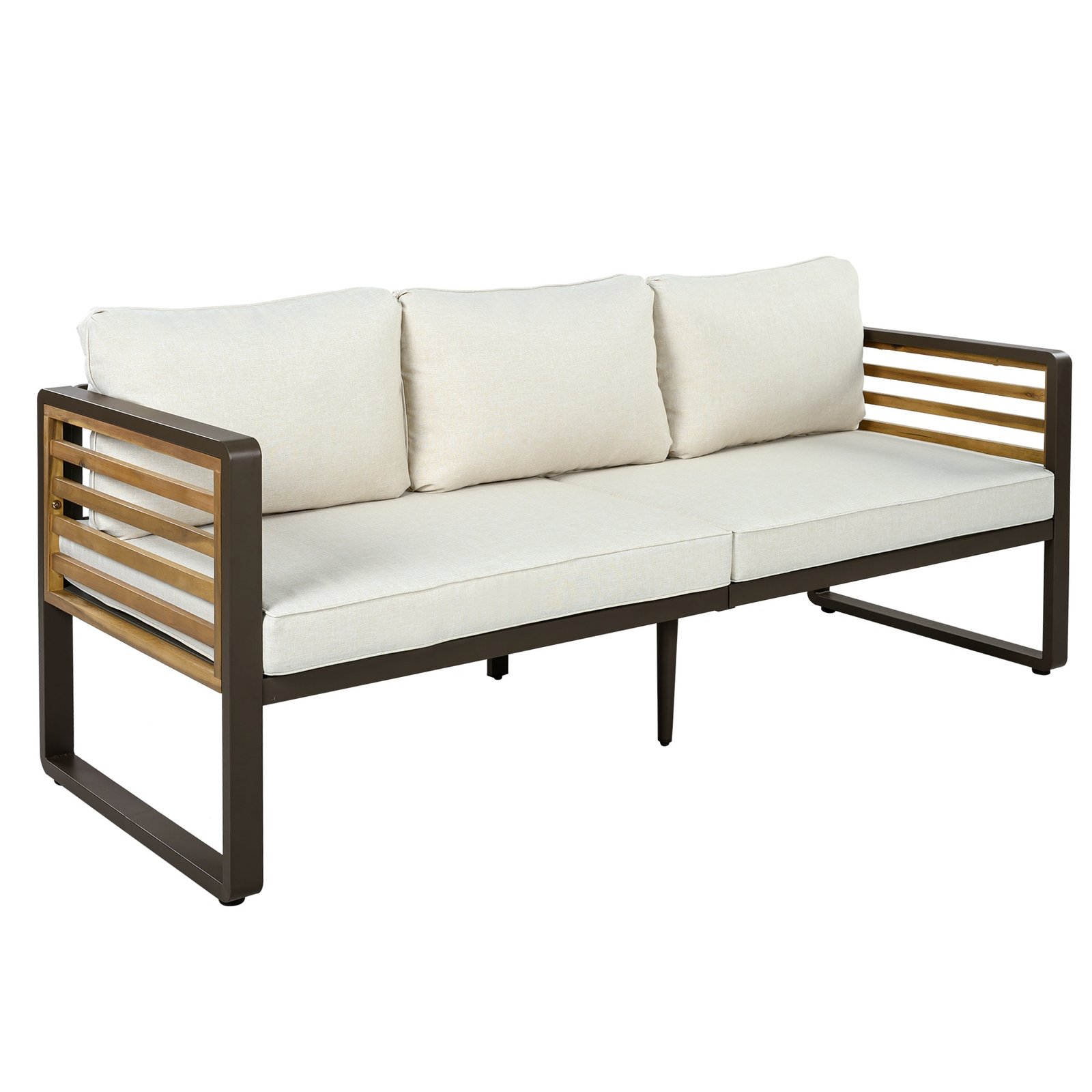 4-Piece Outdoor Conversation Set with Removable Cushions by Leisure Zone - Image 40