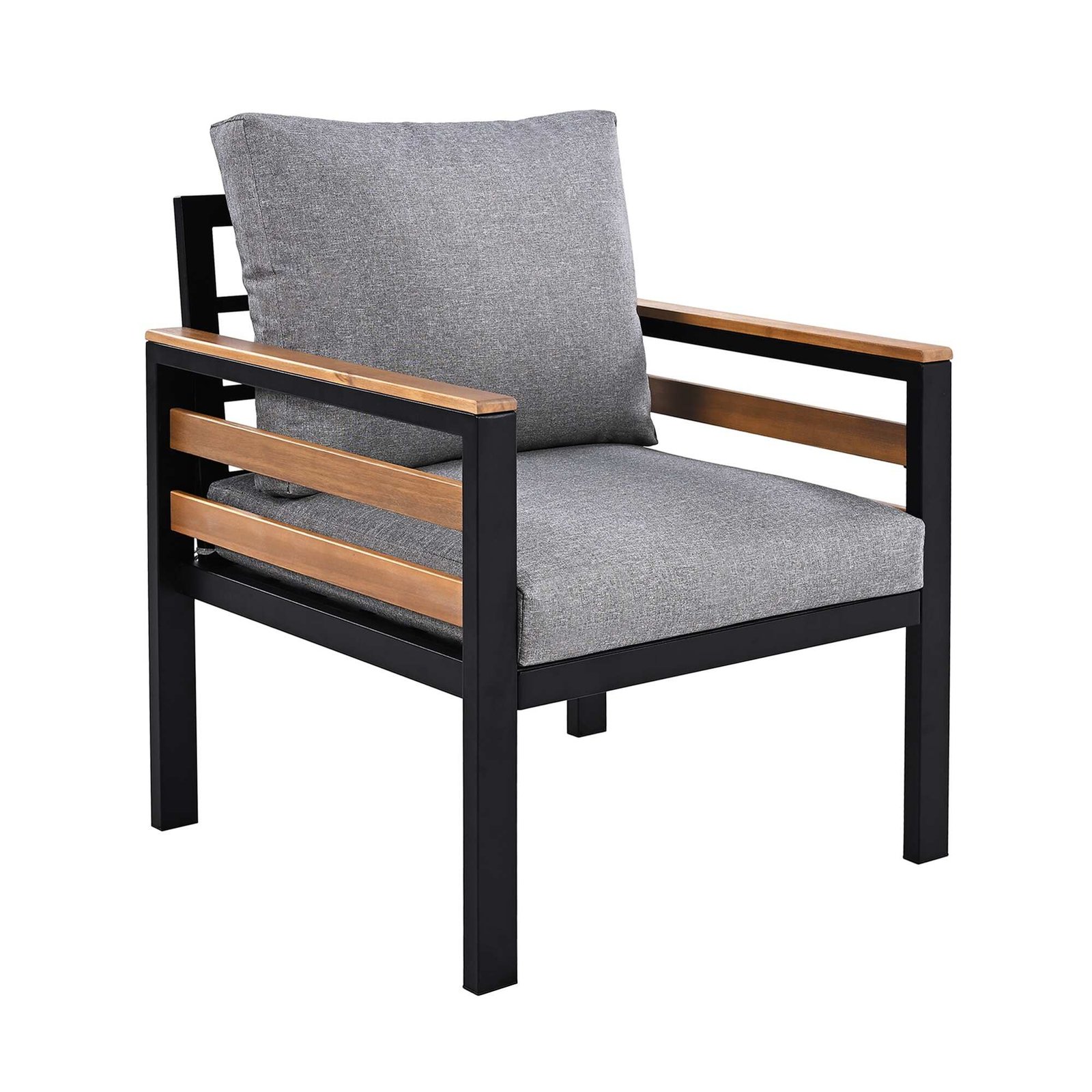 4-Piece Outdoor Patio Conversation Set with A Coffee Table by Leisure Zone - Image 16